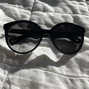 Chloé Oversized Black Cateye Sunglasses CE765S